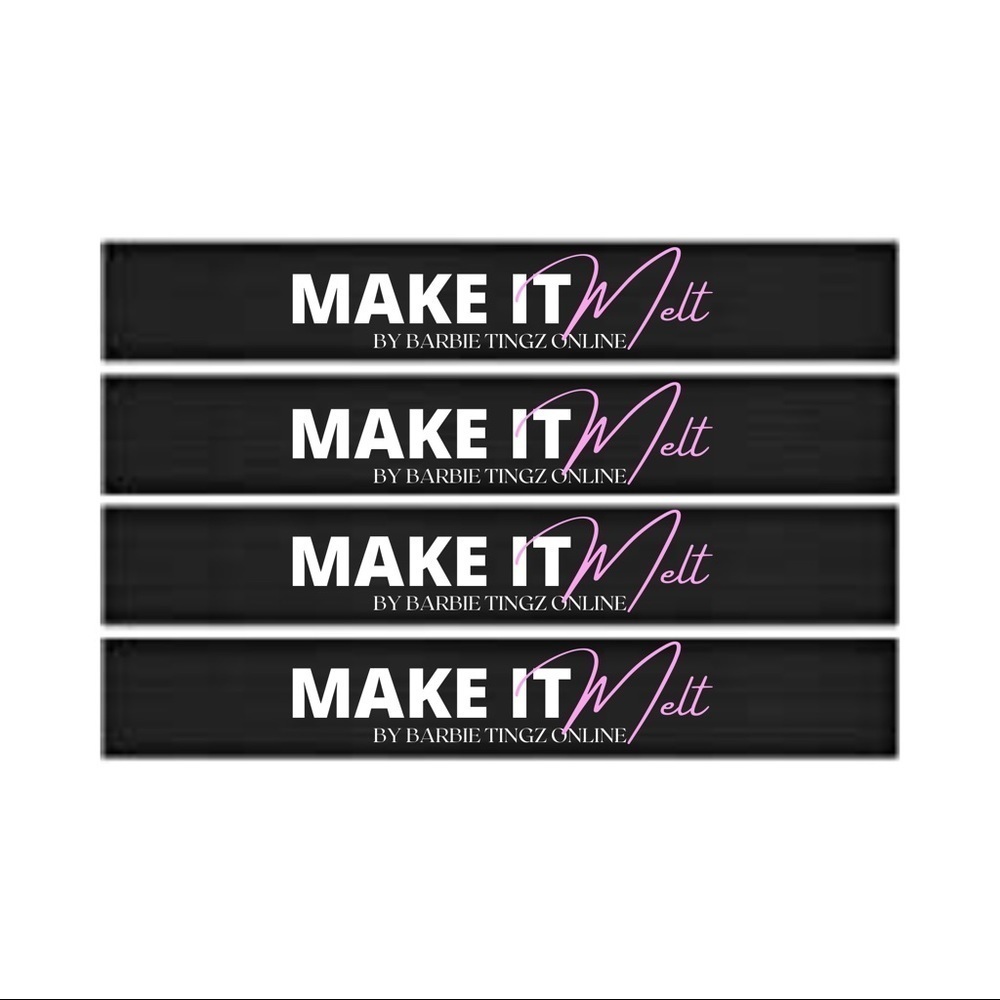 MAKE IT Melt Elastic Edge Band – 2in (Black)💰🔥